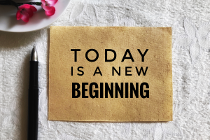 Today is a New Beginning!
